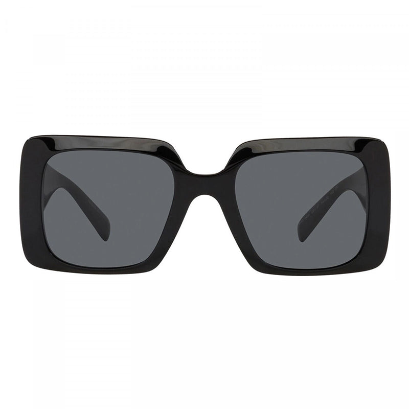 Versace Sunglasses Square Full Rim, Dark Grey Frame and Dark Grey Lens VE44054872