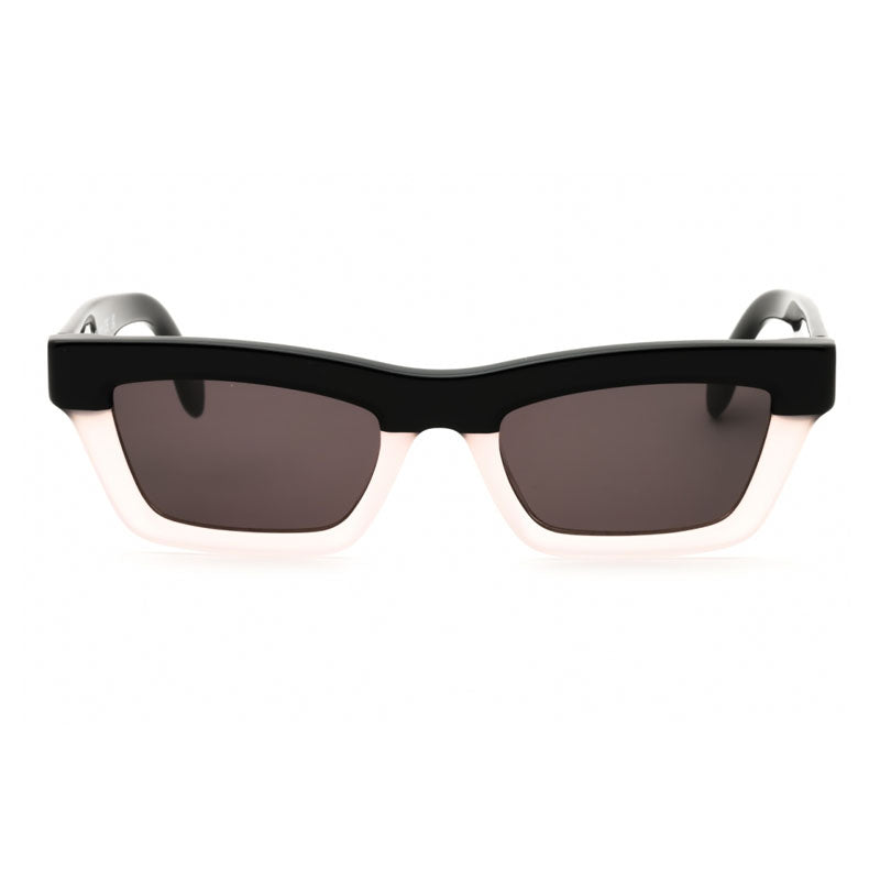 Palm Angels Sunglasses Cat Eye Full Rim, Black Light Pink Frame and Dark Grey Lens PERI108MELROSE3B07