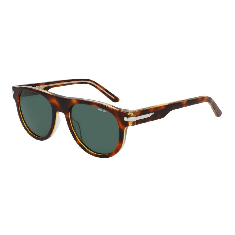 Nike Sunglasses Round Full Rim, Havana Frame and Green Lens CRESCENTIIIEV24019298