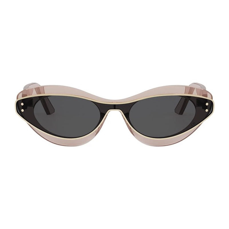 Dior Sunglasses Shield Full Rim, Matte Pink Frame and Smoke Lens DIORMETEORB1I40A0