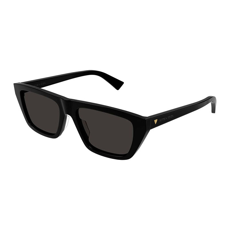 Bottega Veneta Sunglasses Square Full Rim, Black Frame and Grey Lens BV1291S001
