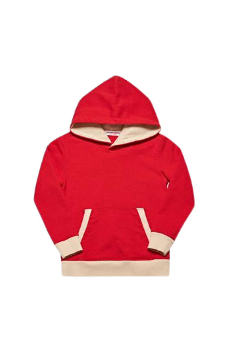 Orlebar Brown Kid's Top Zayden Contrast-277013-Vermillion