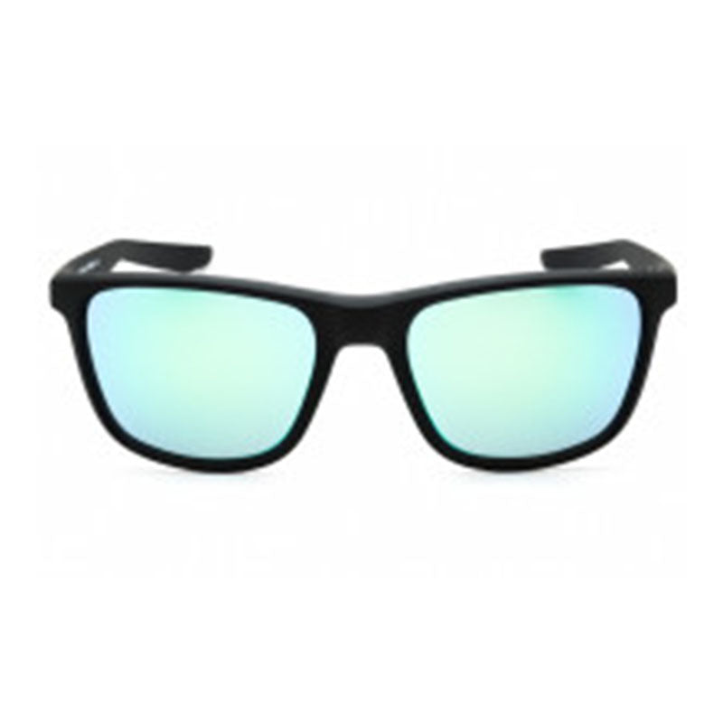 Nike Sunglasses Rectangle Full Rim, Seaweed Frame and Grey Green Mirror Lens ESSENTIALENDEAVORMIEV1122313