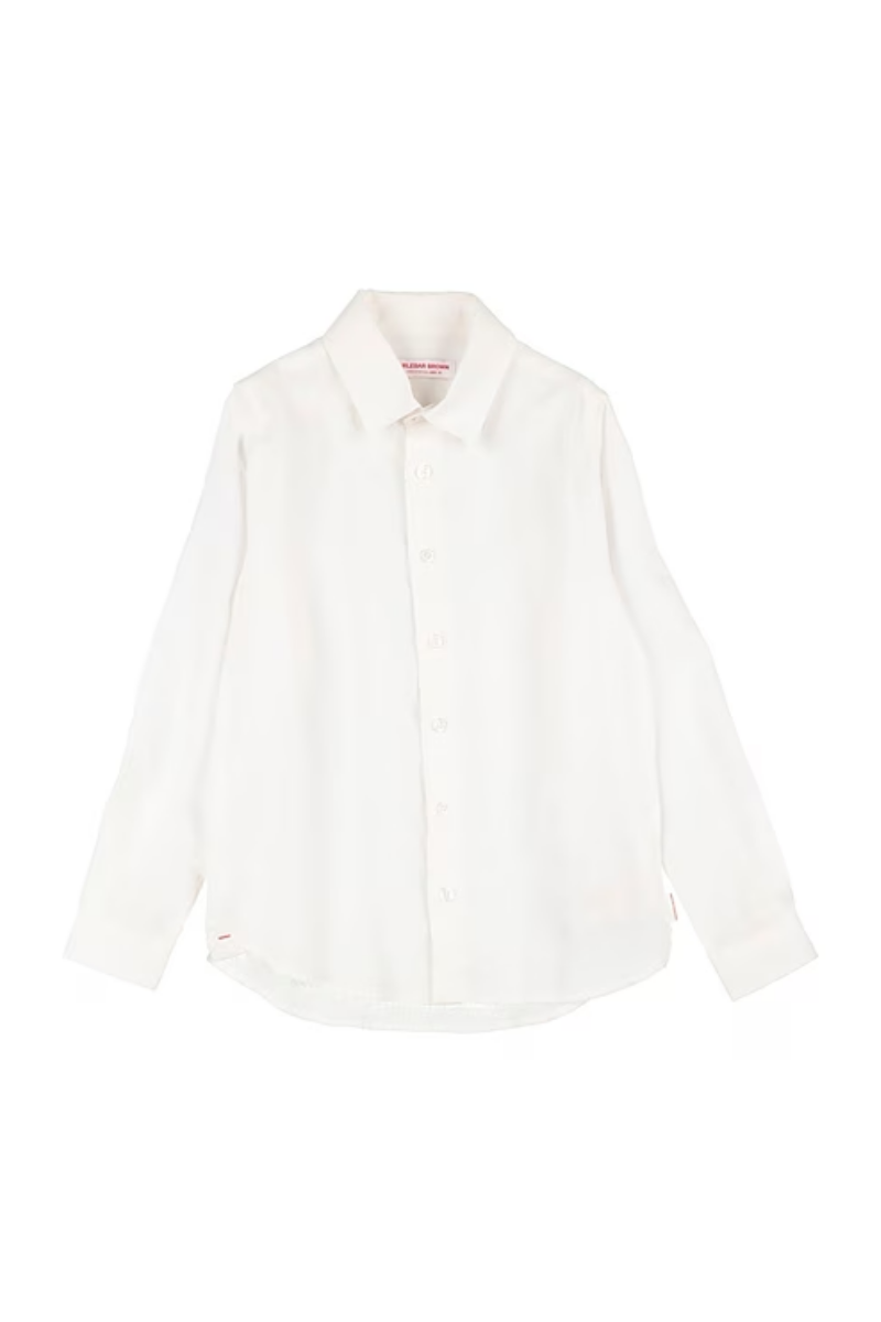 Orlebar Brown Kid's Top Diego Linen-276234-White