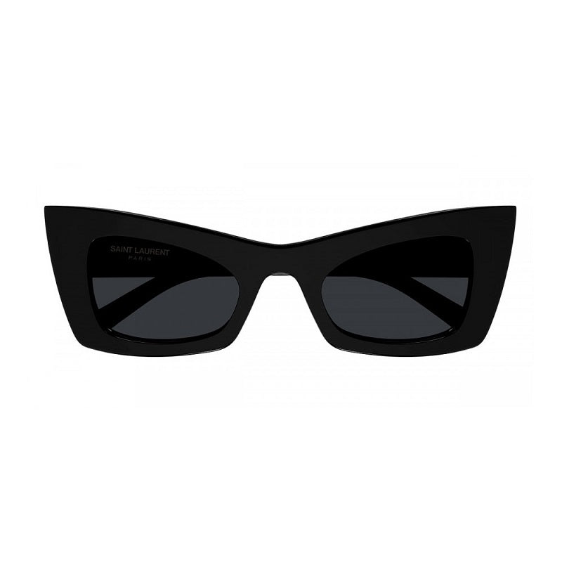 Saint Laurent Sunglasses Cat Eye Full Rim, Black Frame and Black Lens SL702001