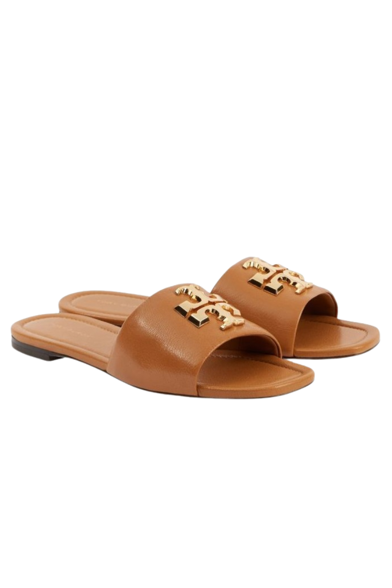 Tory Burch Eleanor Slide  Caramel Corn / Gold  157966776