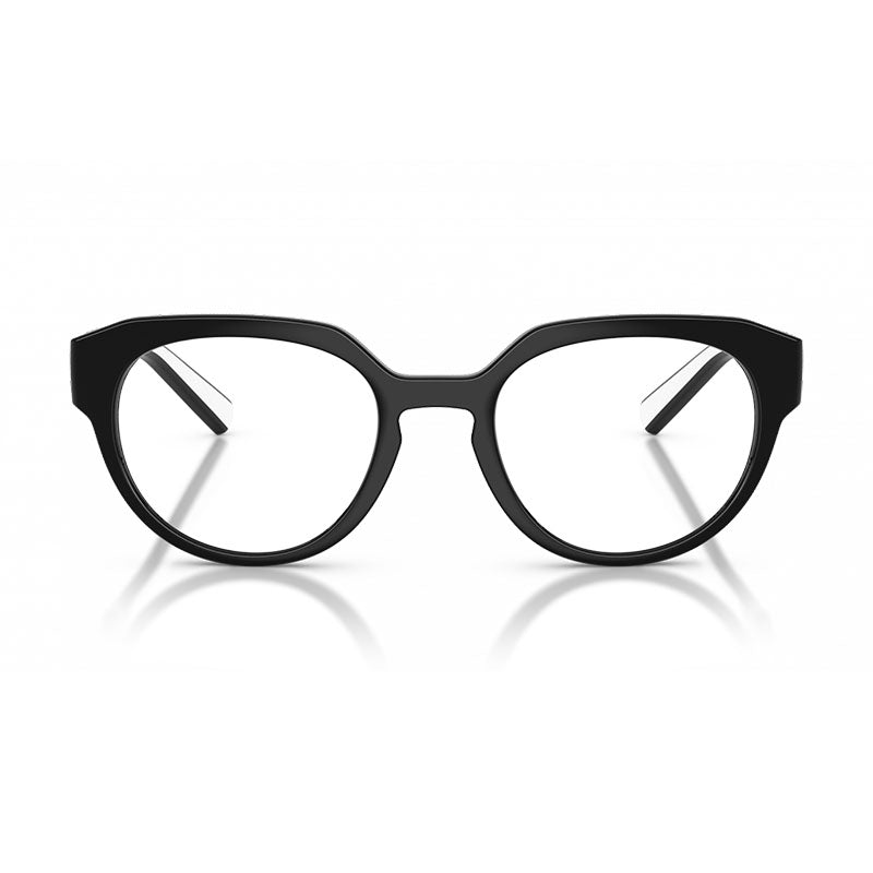 Dolce & Gabbana Eyeglasses Square Full Rim, Black Frame and Clear Demo Lenses Lens DG5113501