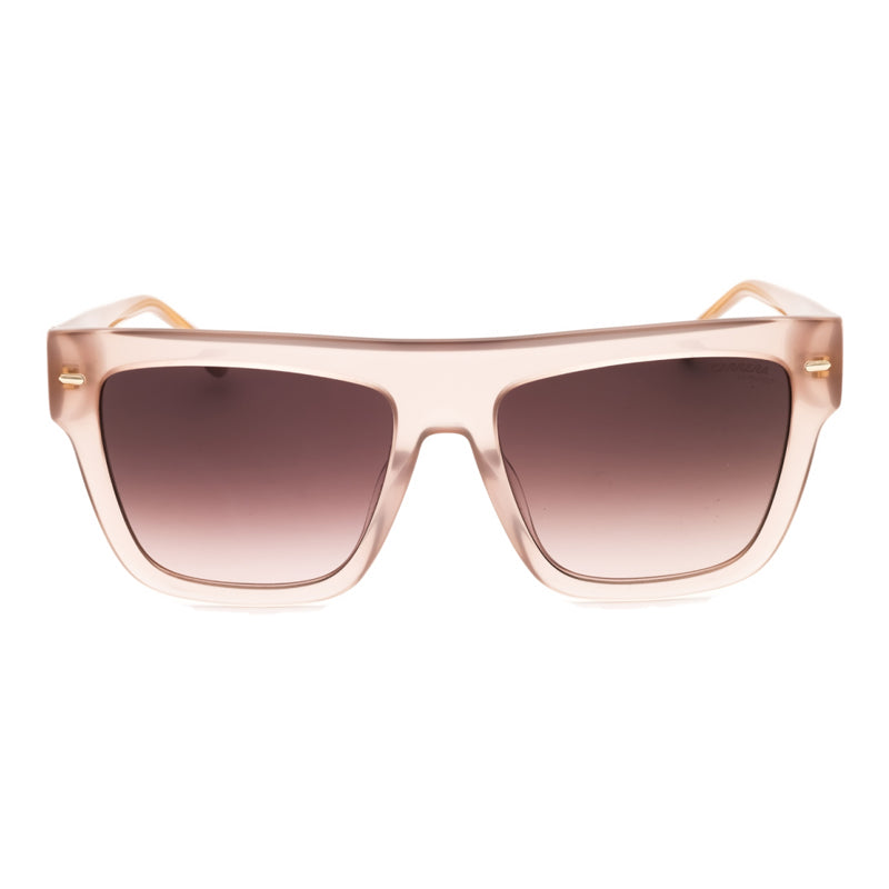 Carrera Sunglasses Square Full Rim, Nude Frame and Brown Gradient Lens CARRERA3016/S0FWMHA