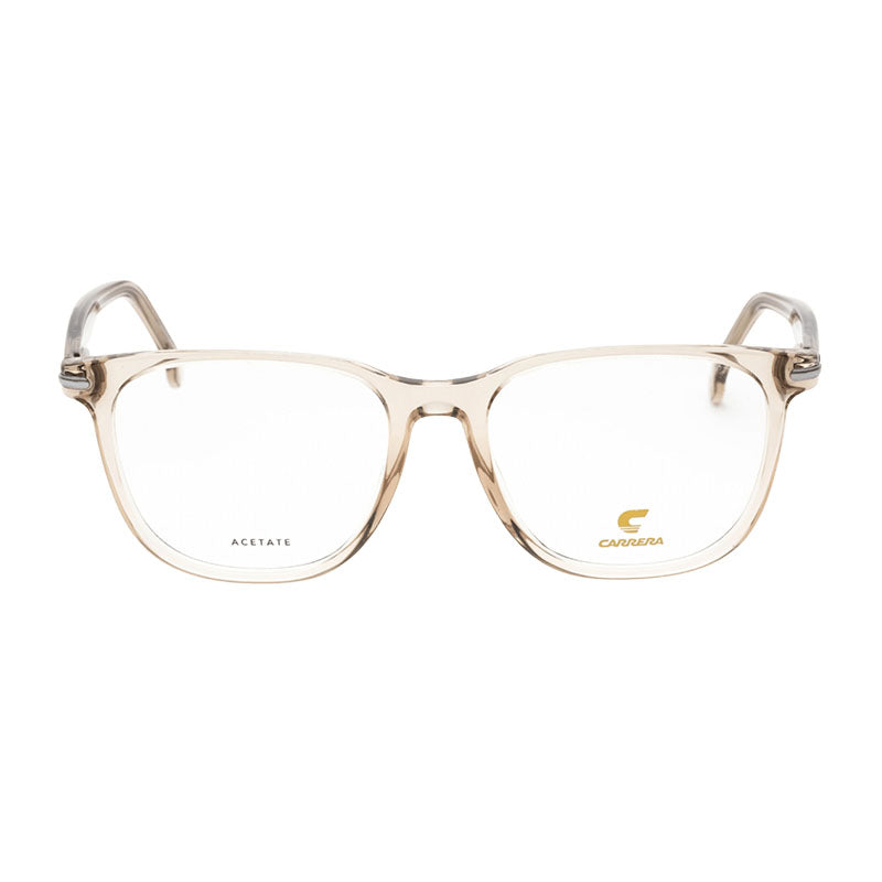 Carrera Eyeglasses Square Full Rim, Beige Frame and Clear Demo Lenses Lens CARRERA308010A00