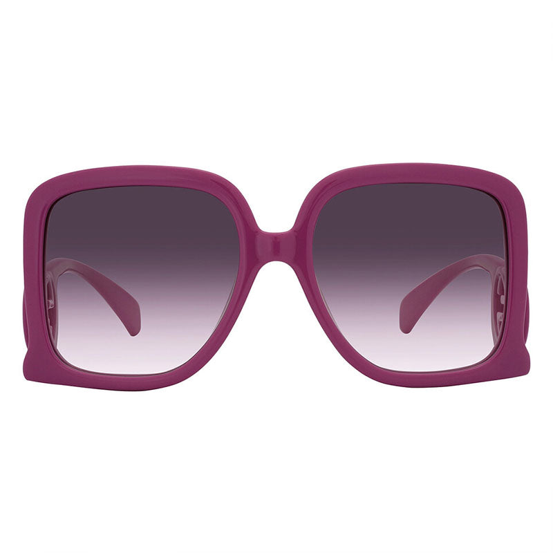 Gucci Sunglasses Square Full Rim, Fuchsia Frame and Violet Gradient Lens GG1326S004