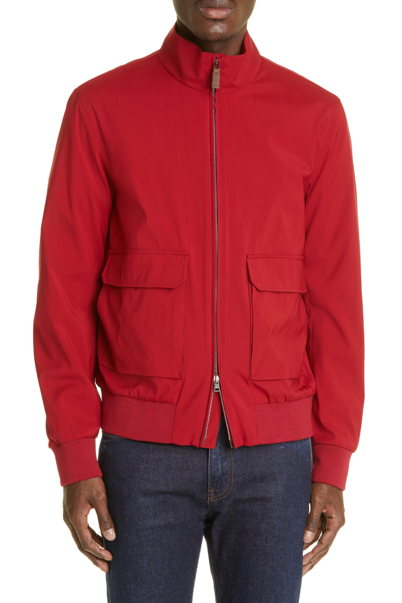 Herno Men Outerwear Jacket Gi000344U-33332 Red / Brown