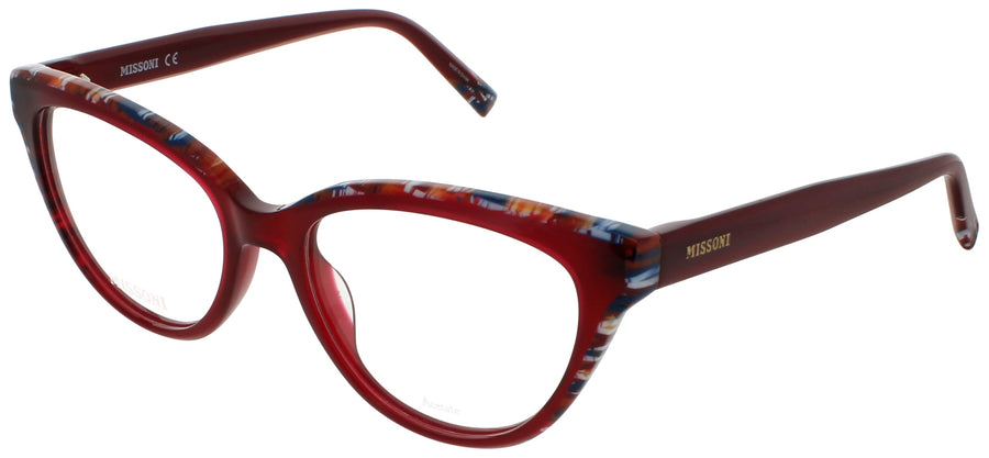 Missoni Optical Glasses Burgundy