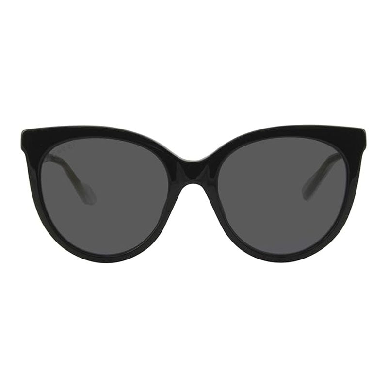 Gucci Sunglasses Cat Eye Full Rim, Black Frame and Grey Lens GG0565S001