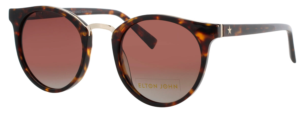 Elton John Sunglasses Brown