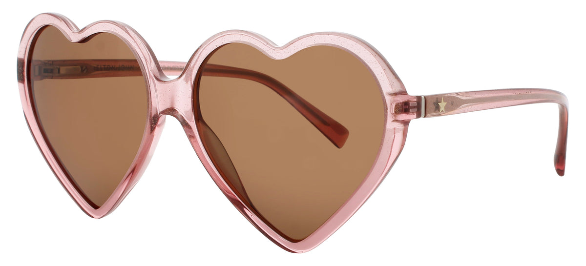 Elton John Sunglasses Brown
