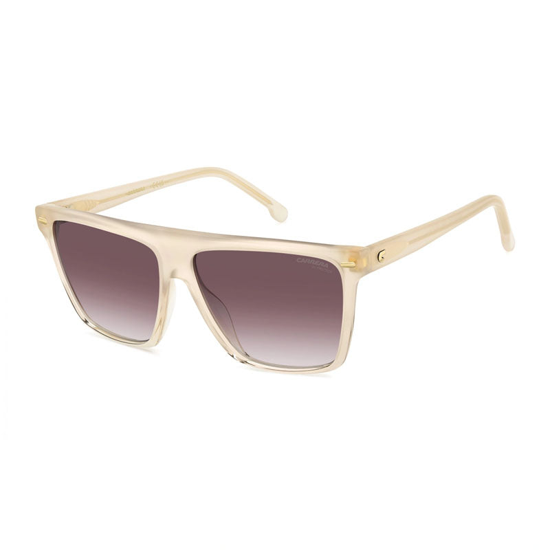 Carrera Sunglasses Square Full Rim, Ivory Frame and Pink Doubleshade Gradien Lens CARRERA3027/S0SZJ3X