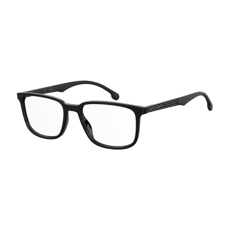 Carrera Eyeglasses Rectangle Full Rim, Black Frame and Clear Demo Lenses Lens CARRERA8847080700