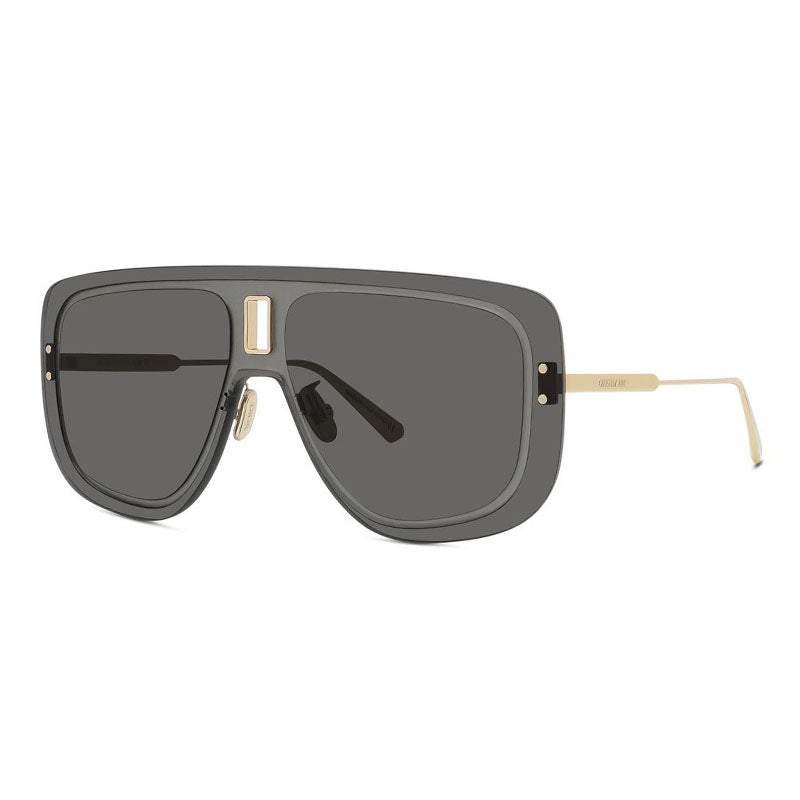 Dior Sunglasses Shield Rimless, Grey Frame and Grey Lens ULTRADIORMUB0A0