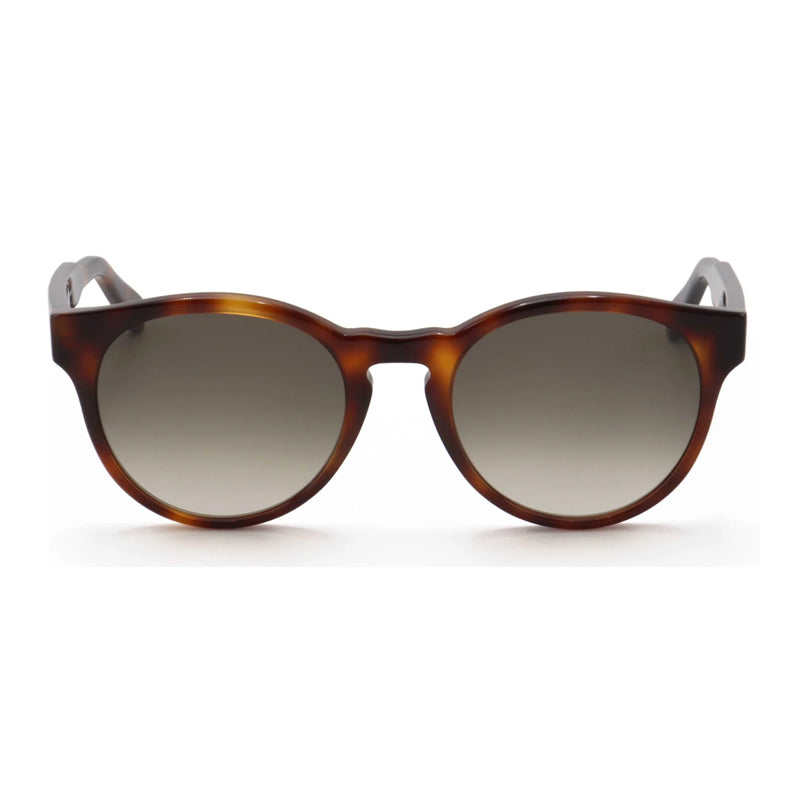 Ferragamo Salvatore Ferragamo Sunglasses Round Full Rim, Tortoise Frame and Brown Gradient Lens SF1068S240