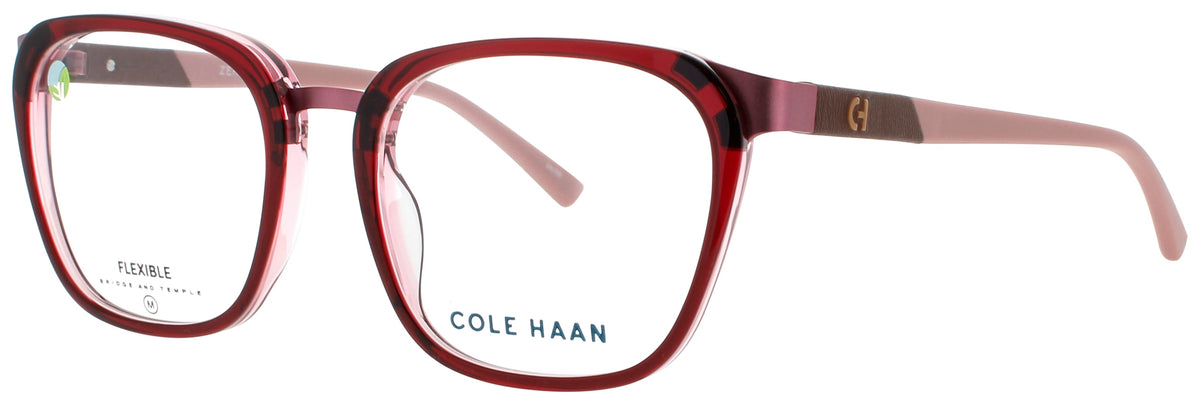 Cole Haan Optical Glasses Burgundy