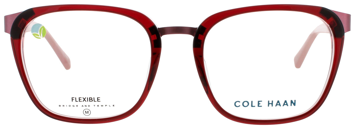 Cole Haan Optical Glasses Burgundy