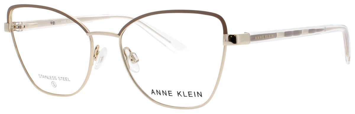 Anne Klein Optical Glasses Gold