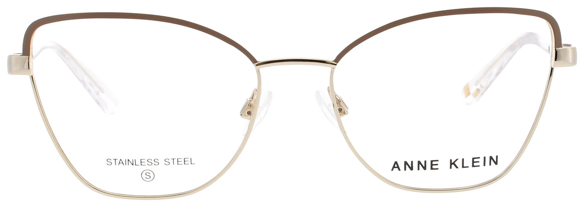 Anne Klein Optical Glasses Gold