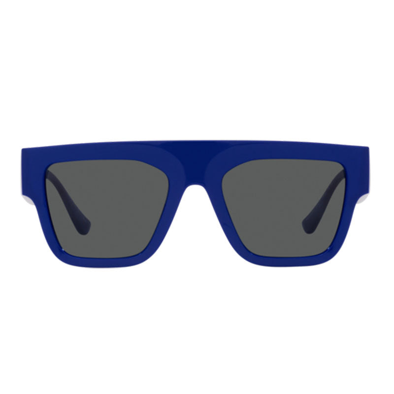 Versace Sunglasses Square Full Rim, Bluette Frame and Dark Grey Lens VE4430U529487