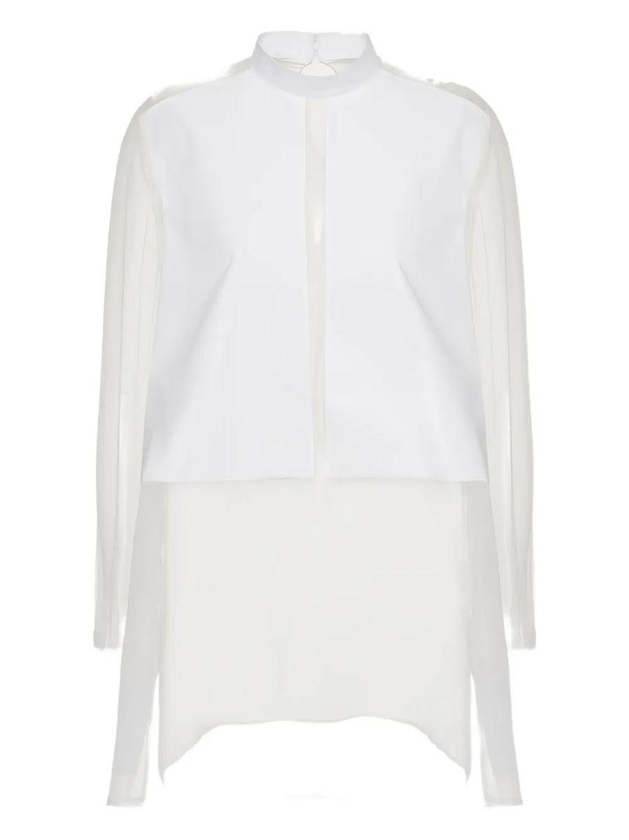 Valentino Garavani Panelled Silk Shirt