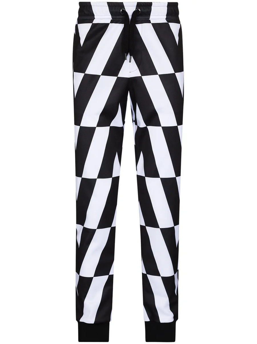 Valentino Garavani Optical Tapered Track Pants