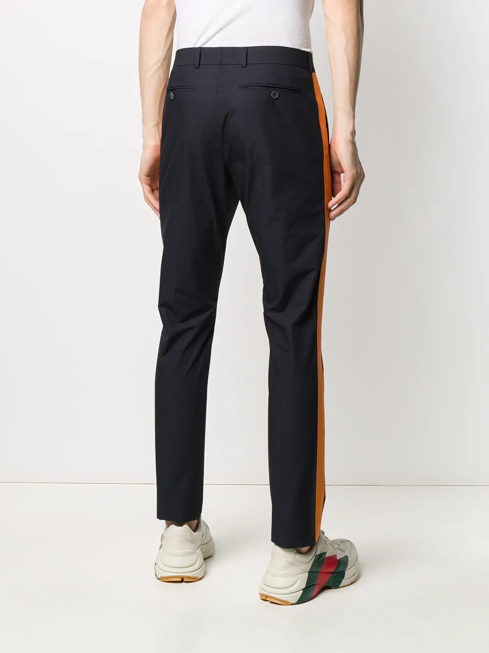 Valentino Garavani Contrast Panel Trousers