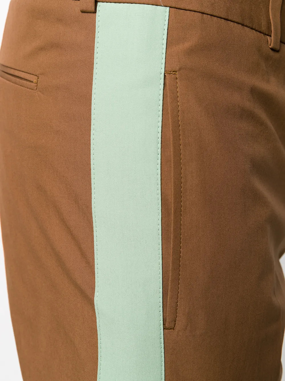 Valentino Garavani Contrast Panel Trousers