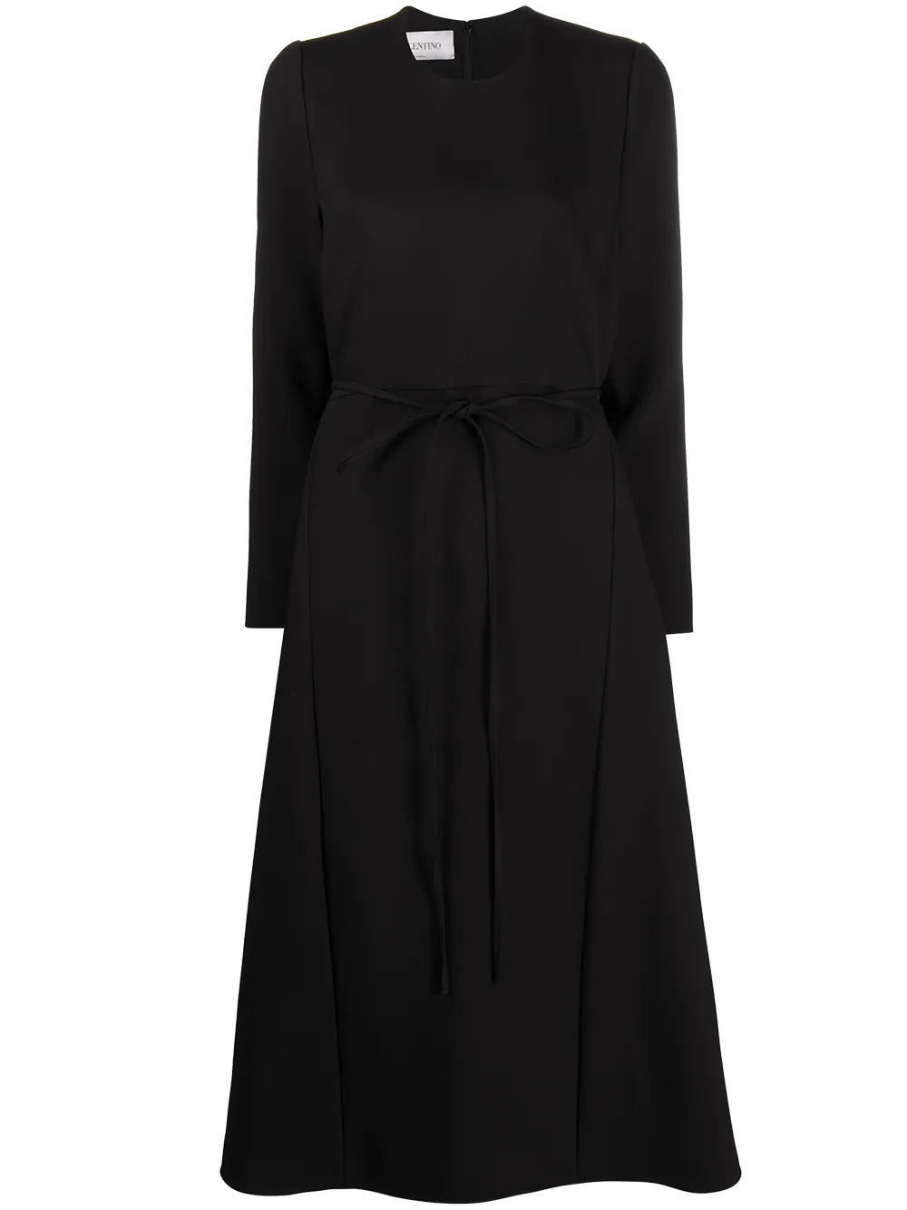 Valentino Garavani Belted Wool Dress