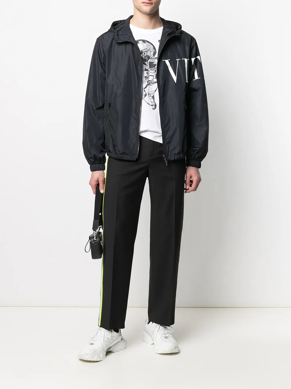 Valentino Garavani Side-Stripe Tailored Trousers