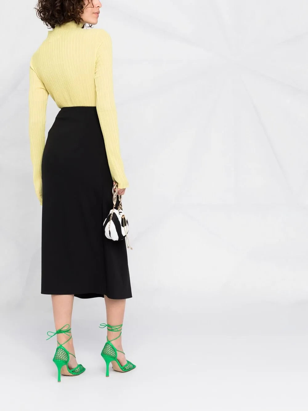 Valentino Garavani Twist-Detail Pencil Skirt