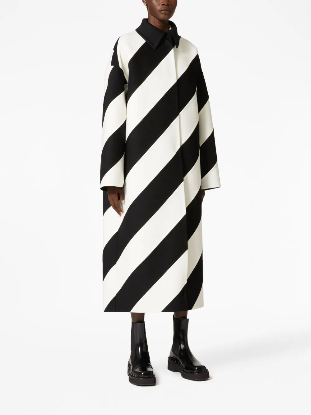 Valentino Garavani Compact Drap Strhype Coat