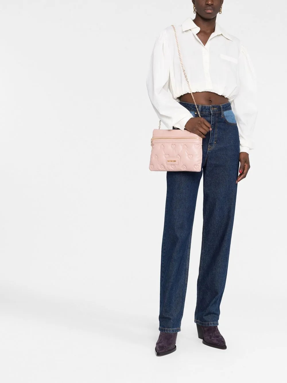 Love MOSCHINO BORSA PU EMBOSSED CIPRIA
