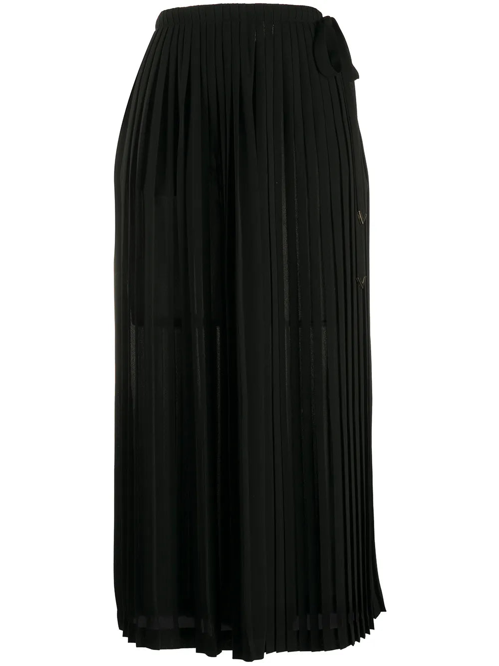 Valentino Garavani Pleated Midi Skirt