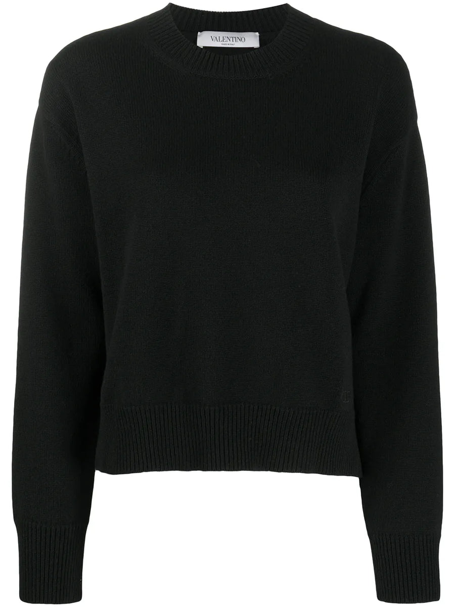 Valentino Garavani Crew-Neck Cashmere Jumper
