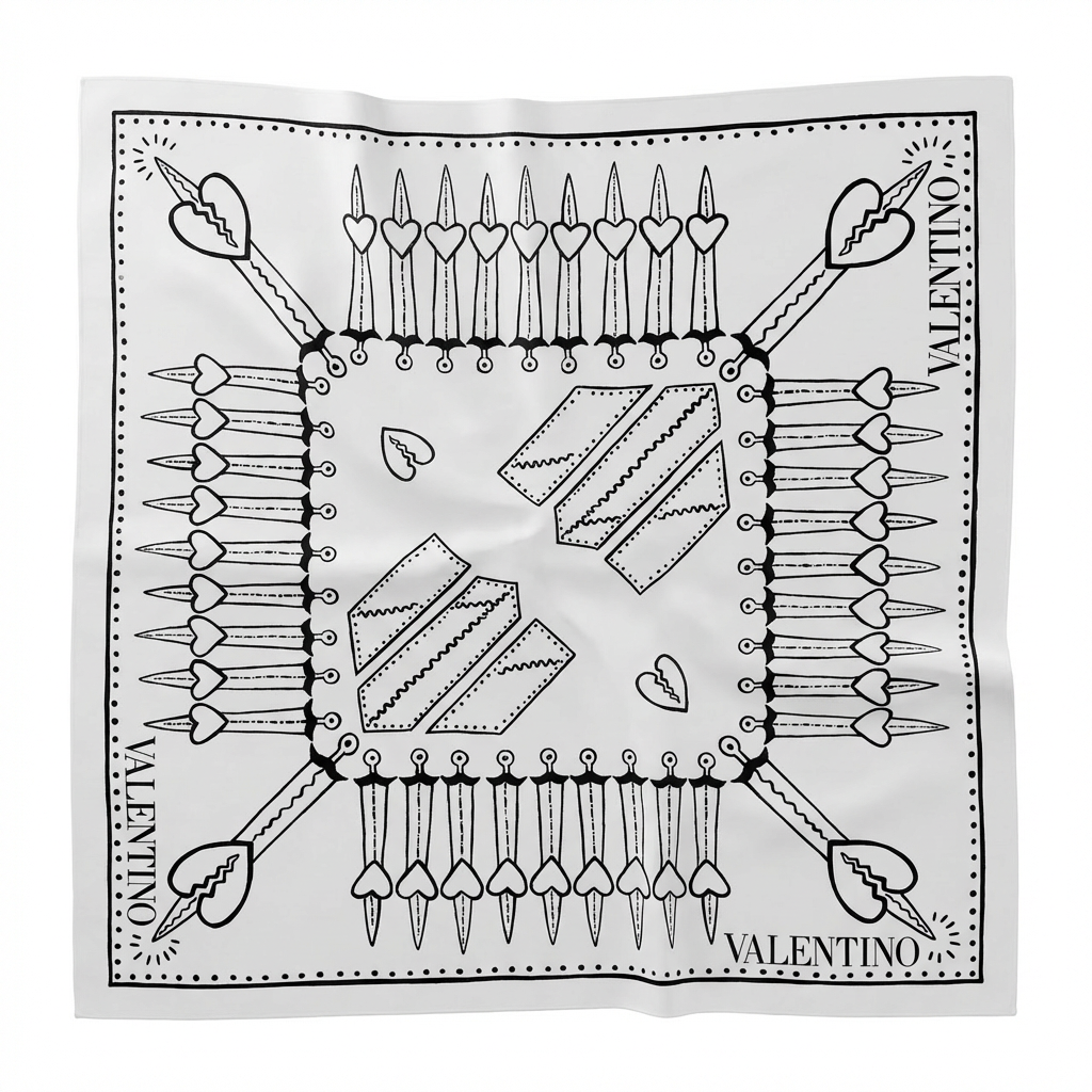 Valentino Foulard (60X60)