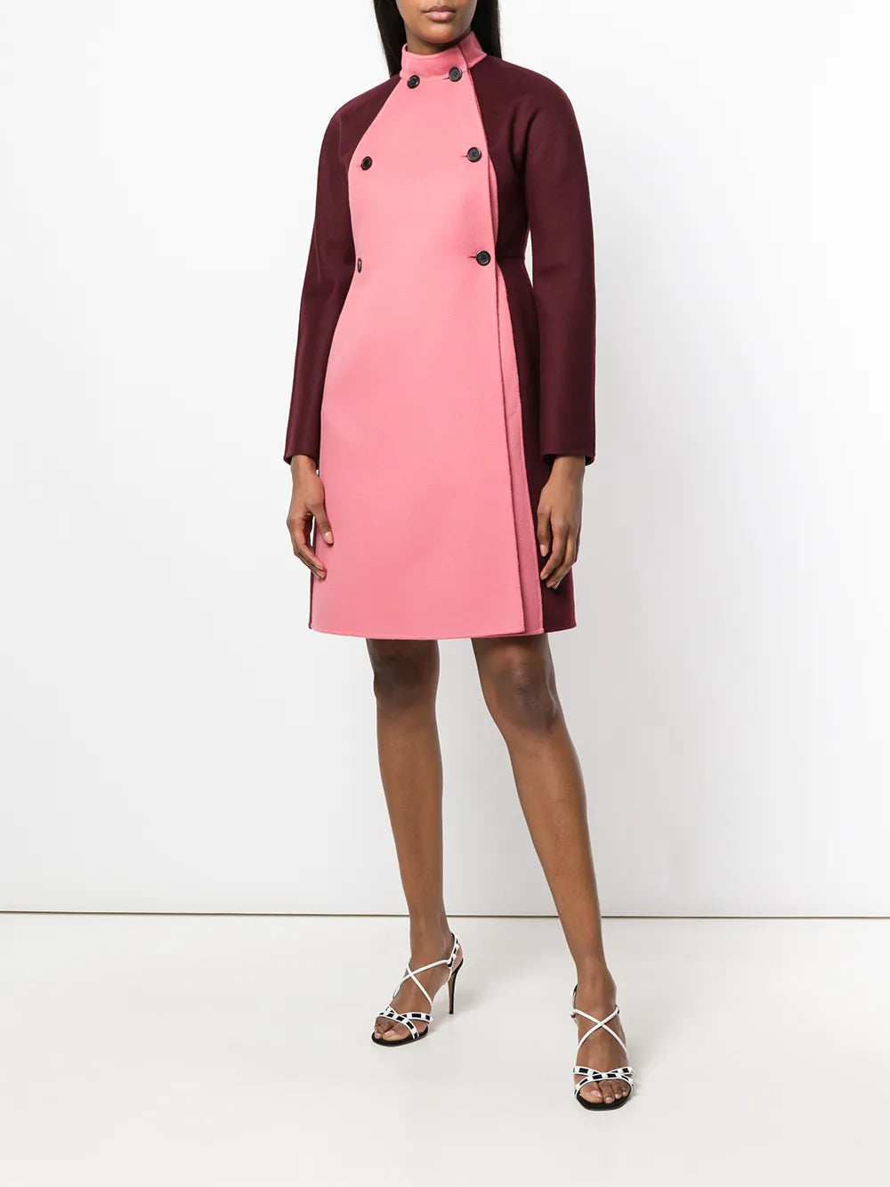 Valentino Garavani Color-Blocked Coat