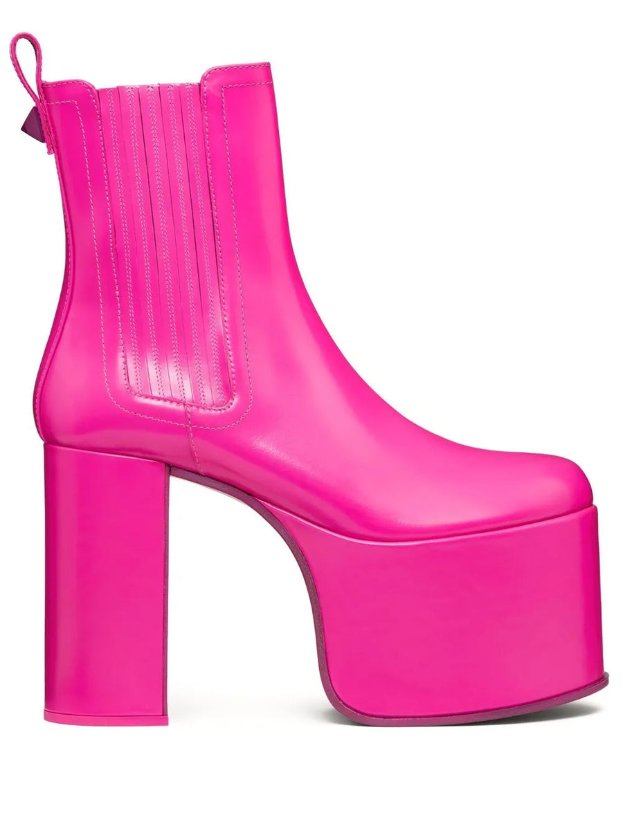 Valentino Garavani Club Platform Chelsea Boots