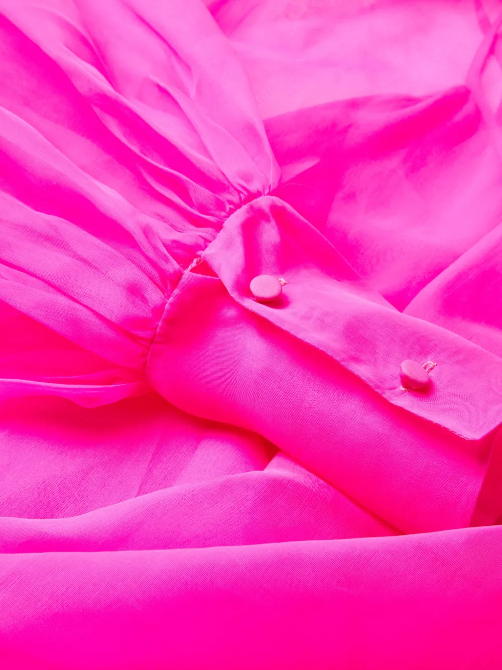 Valentino Garavani Bow-Detail Organza Silk Blouse