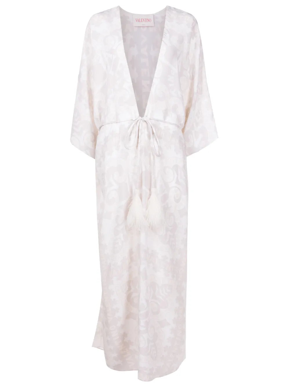 Valentino Garavani Geometric-Print Beach Cover-Up