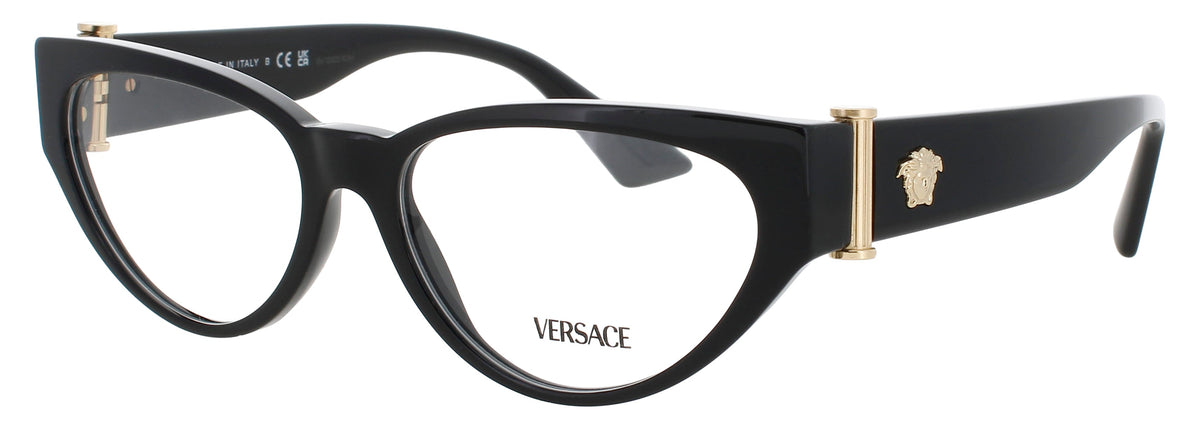 Versace Optical Glasses Black