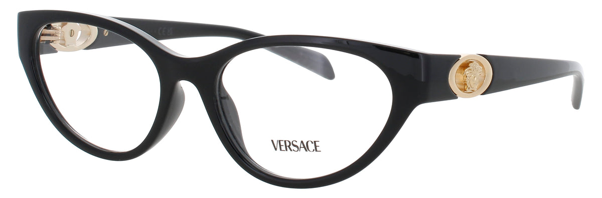 Versace Optical Glasses Black