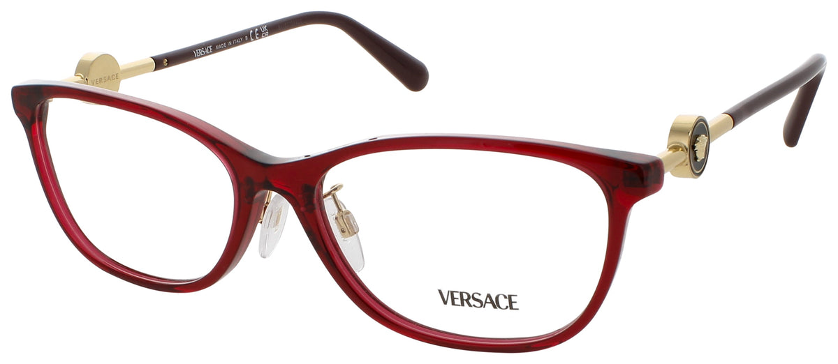Versace Optical Glasses Red