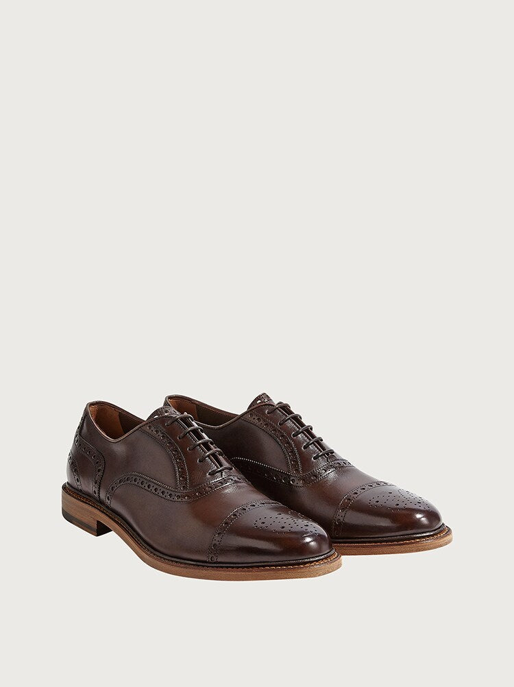 Ferragamo Balmoral - Brown
