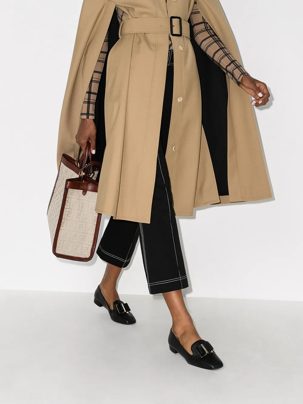 Ferragamo Zaneta Double-Bow Moccasins