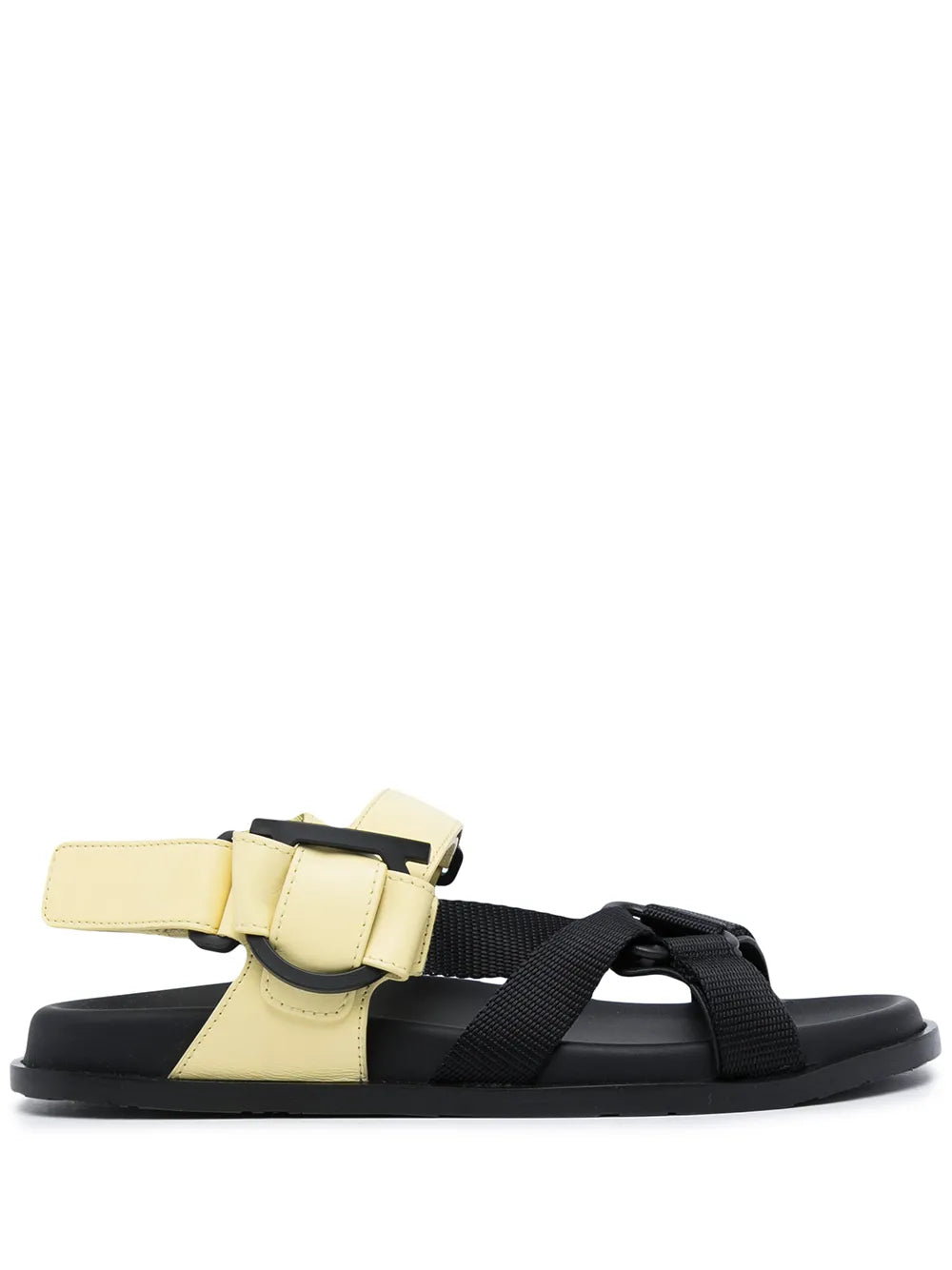 Ferragamo Gancini Touch-Strap Sandals